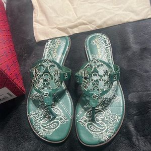 Tory Burch Miller sandal, limited edition print